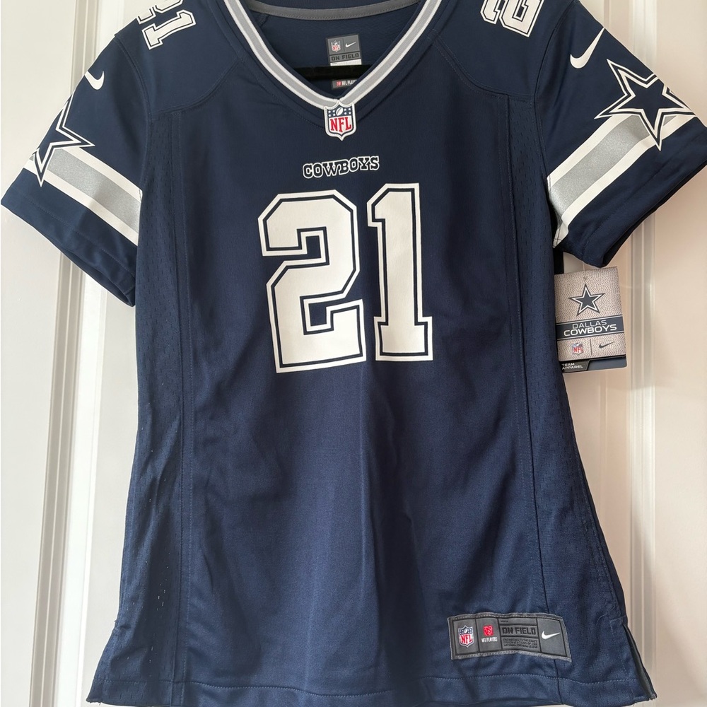 Women's Navy Blue Sports Jersey